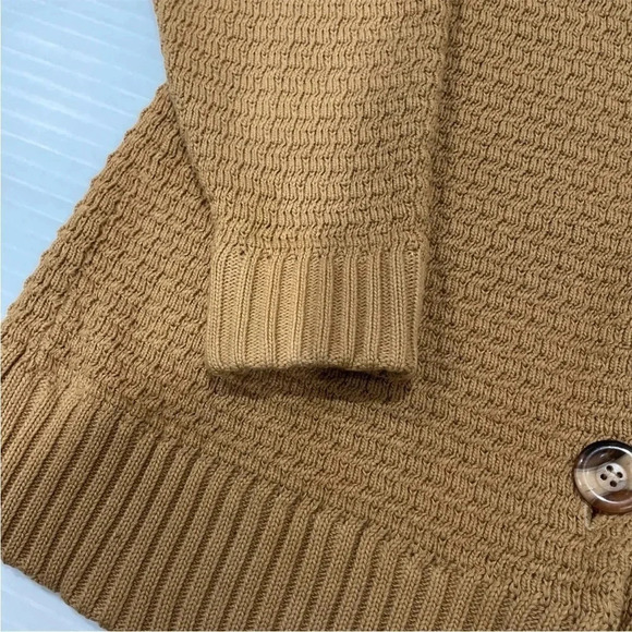 Divine Knits By Judit Hand Knit handmade Cotton cardigan Sweater Size Medium - Picture 5 of 8